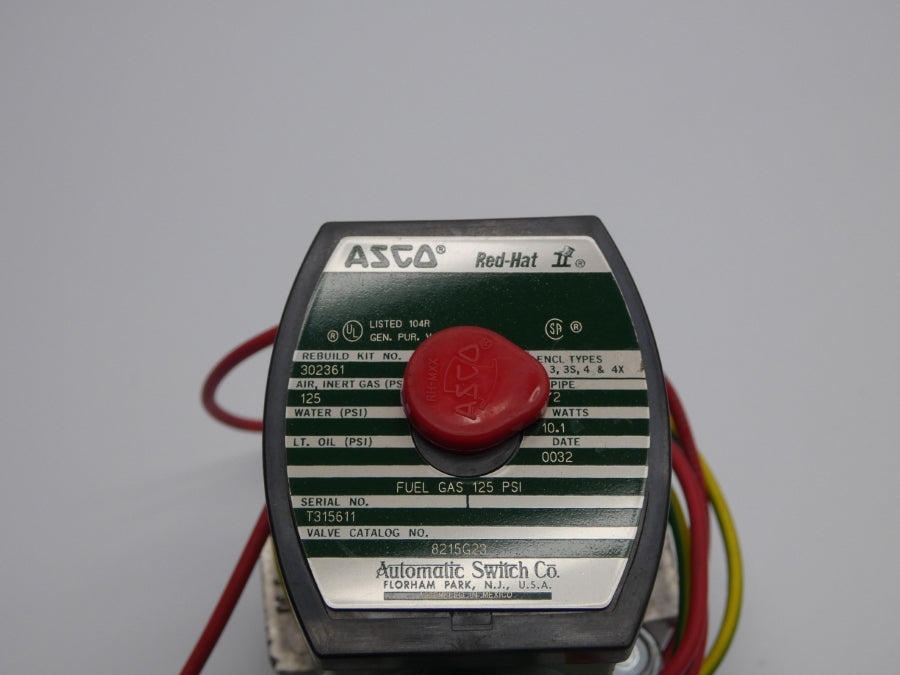 ASCO 8215G23 110/120V 125PSI 1/2" UNMP
