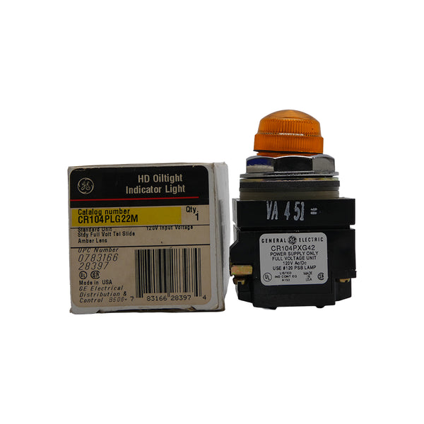 GENERAL ELECTRIC CR104PLG22M 120V NSMP