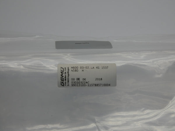 GEMU M6003-02.LA411537 99013100 NSMP