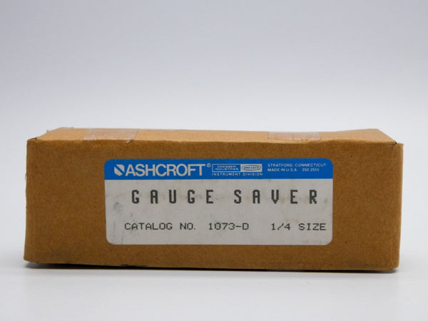 ASHCROFT 1073-D 1/4" NSMP