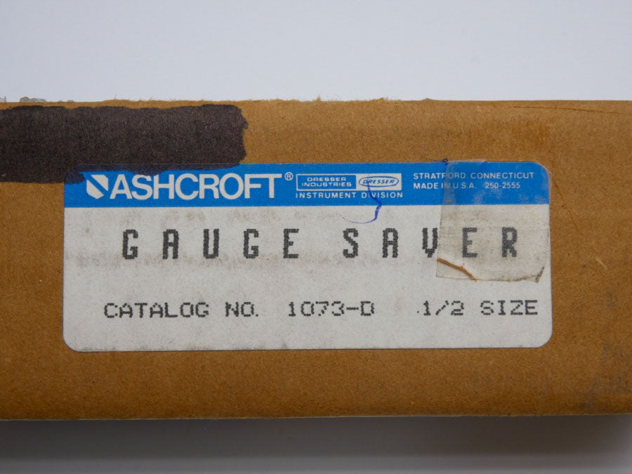 ASHCROFT 1073-D 1/2" NSMP