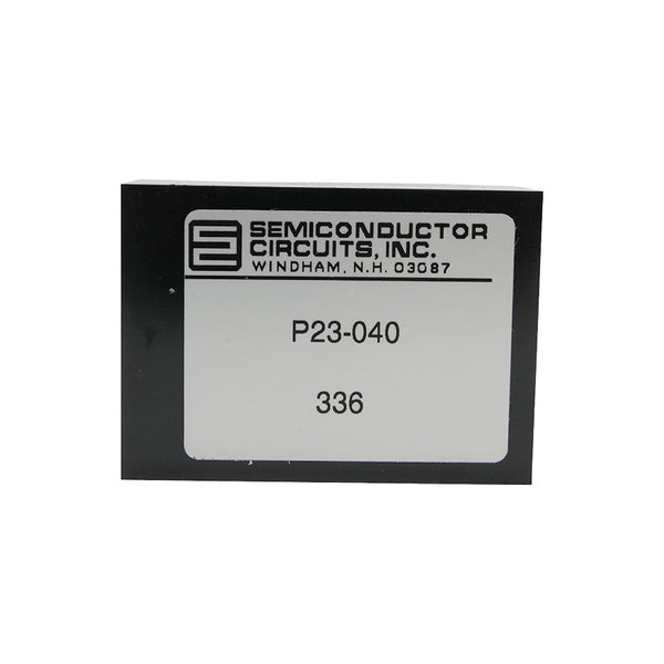 SEMICONDUCTOR CIRCUITS, INC. P23-040 NSNP