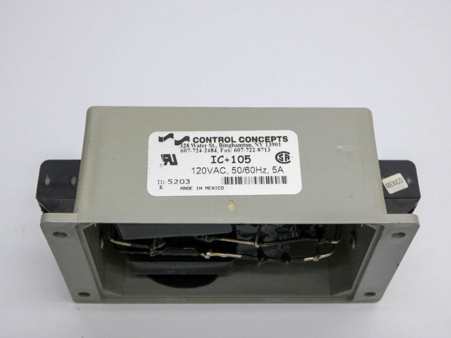 CONTROL CONCEPTS IC+105 120VAC 5A (GREEN LIGHT) (AS IS) NSNP