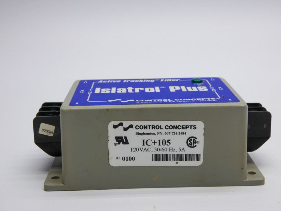 CONTROL CONCEPTS IC+105 120VAC 5A (GREEN LIGHT) (AS PICTURED) NSNP
