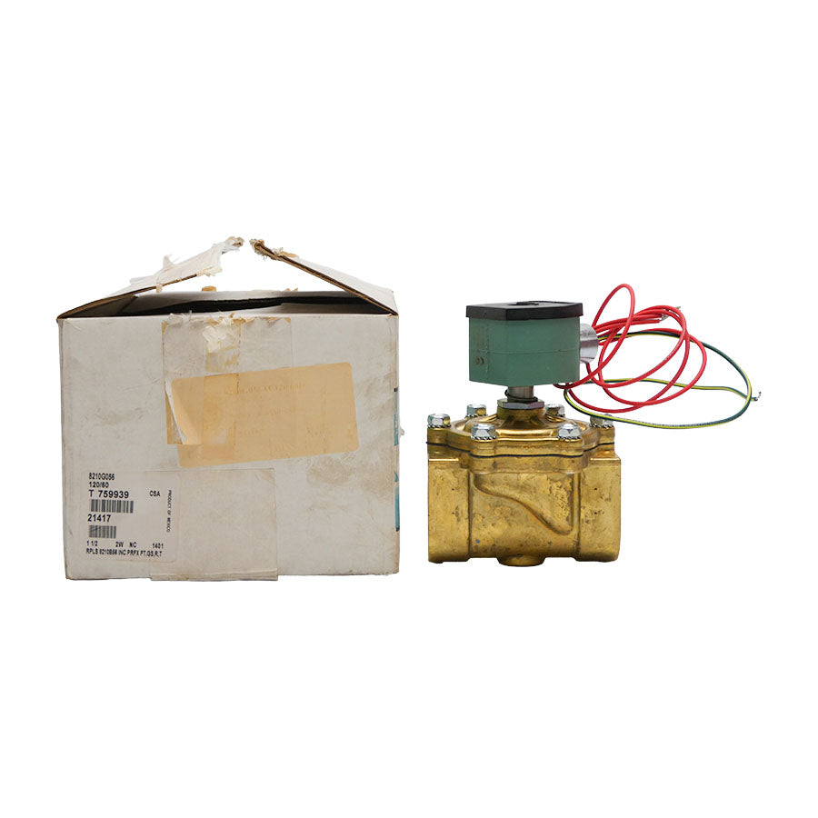ASCO 8210G056 120V 1-1/2" (AS IS) NSMP