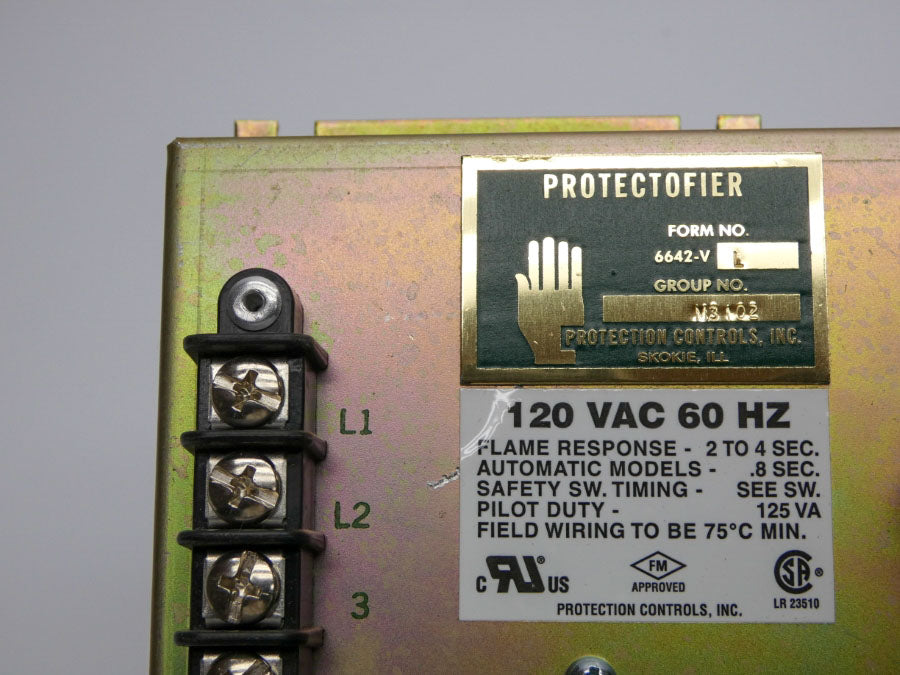 PROTECTION CONTROLS 6642-VL 120VAC 2-4S NSNP