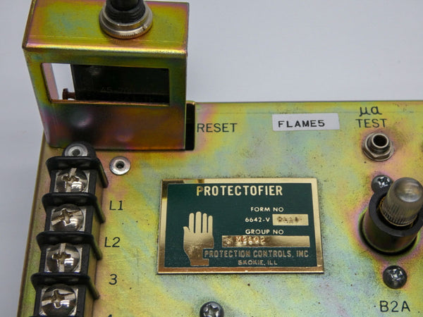 PROTECTION CONTROLS 6642-VBL10 120VAC 2-4S UNMP