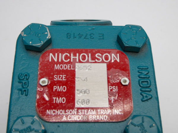 NICHOLSON N652 500PSI 3/4" NSNP