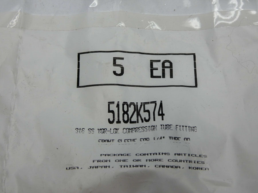 INDUSTRIAL SPARE PART 5182K574 (PKG OF 5) NSMP