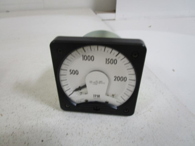 WESTINGHOUSE PANEL METER 420233 TYPE: KX-241 0-2000FDM NSNP