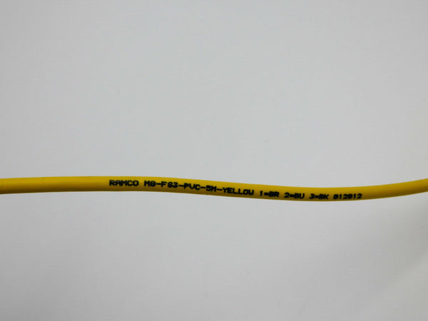 RAMCO INNOVATIONS M8-FS3-PVC-5M-YELLOW NSMP
