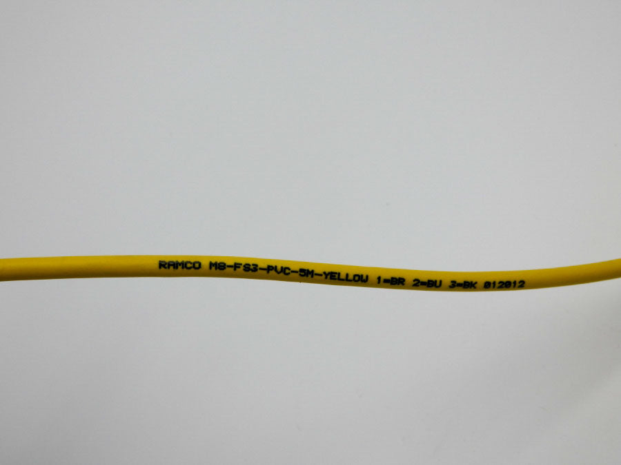 RAMCO INNOVATIONS M8-FS3-PVC-5M-YELLOW NSMP