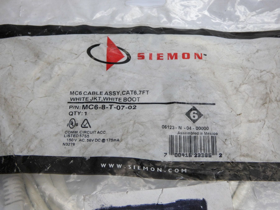 SIEMON MC6-8-T-07-02 7' NSMP