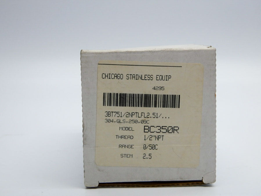 CHICAGO STAINLESS EQIP BC350R 0/50'C NSMP