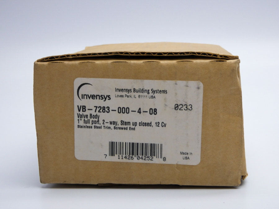 INVENSYS VB-7283-000-4-08 260PSI 1" NSMP