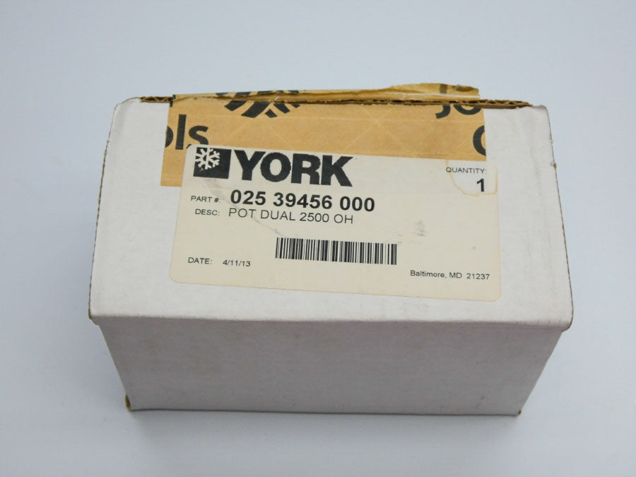 JOHNSON CONTROLS YORK 02539456000 NSMP