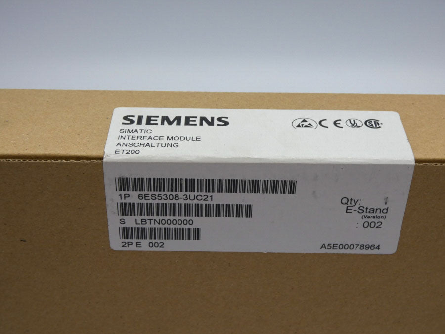 SIEMENS 6ES5308-3UC21 VER. 002 NSFS