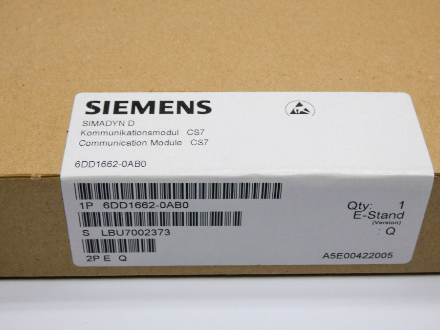 SIEMENS 6DD1662-0AB0 VER. Q NSFS