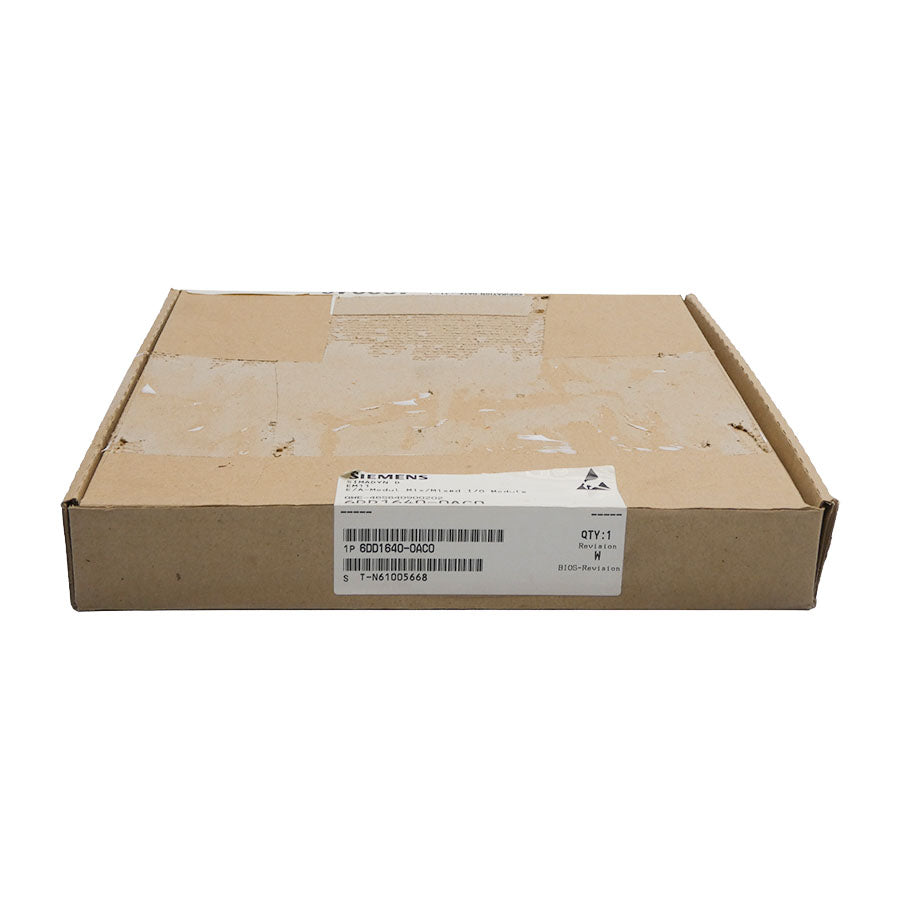SIEMENS 6DD1640-0AC0 REV. W NSFS