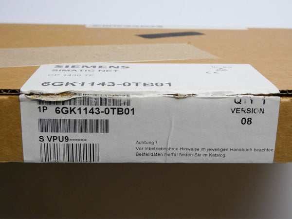 SIEMENS 6GK1143-0TB01 VER. 08 15V NSMP
