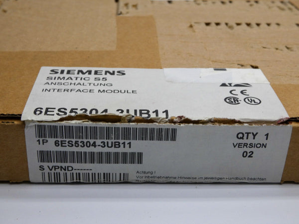 SIEMENS 6ES5304-3UB11 VER. 02 NSMP