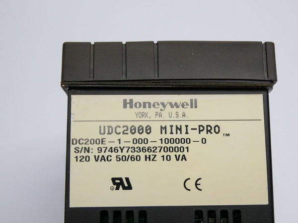 HONEYWELL DC200E-1-000-100000-0 120VAC UNMP