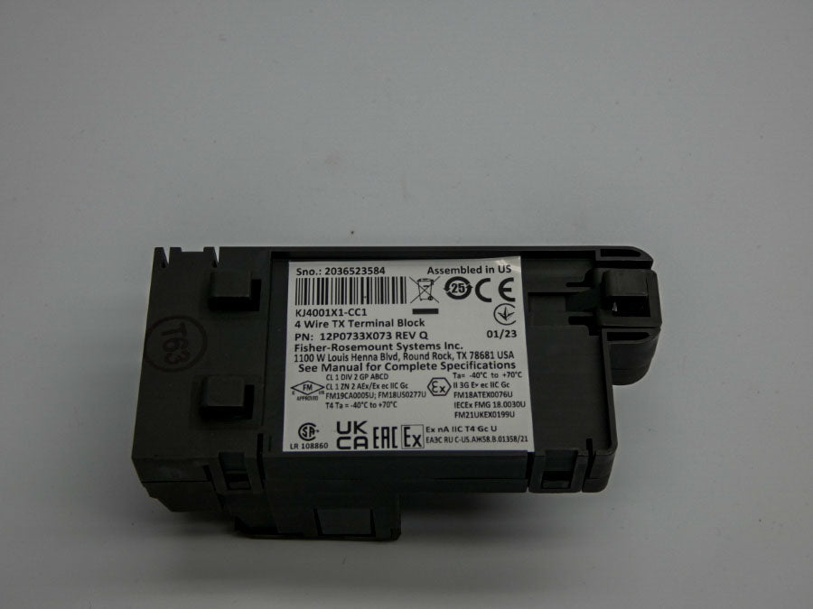 FISHER-ROSEMOUNT KJ4001X1-CC1 12P0733X073 REV. Q NSNP