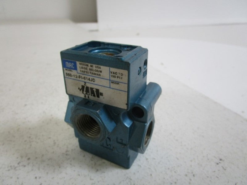 MAC VALVE 55B-12-PI-614JD UNMP