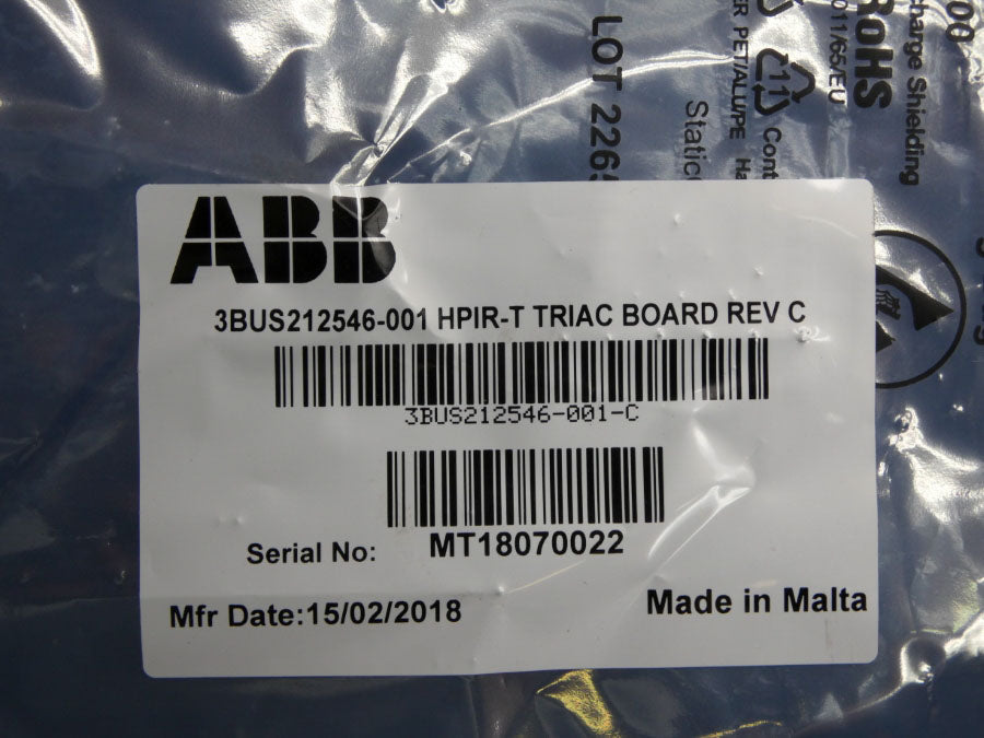 ABB 3BUS212546-001 HPIR-T REV. C NSNP