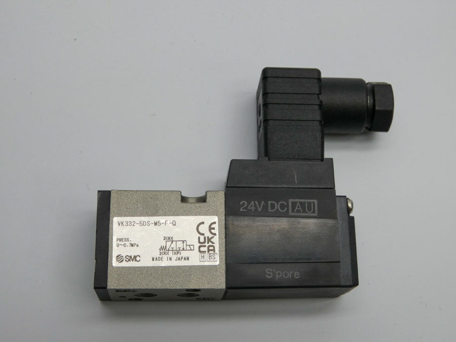 SMC VK332-5DS-M5-F-Q 24VDC (AS PICTURED) NSNP