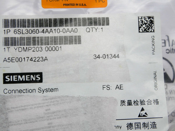 SIEMENS 6SL3060-4AA10-0AA0 NSMP