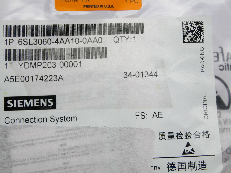 SIEMENS 6SL3060-4AA10-0AA0 NSMP