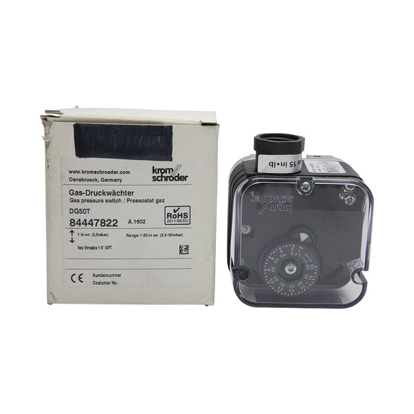 KROM SCHRODER 84447822 DG50T 240VAC 5A 8.5PSI NSMP