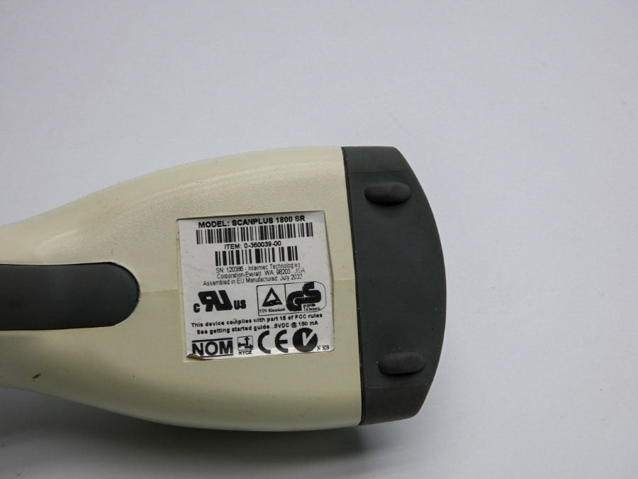 INTERMEC 0-360039-00 SCANPLUS 1800SR 5VDC UNMP