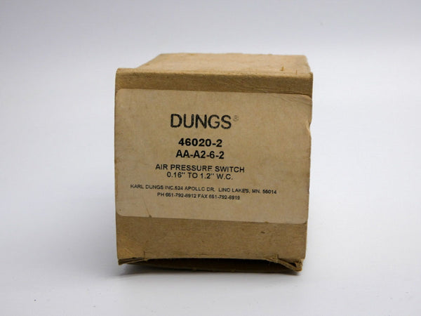 DUNGS AA-A2-6-2 120VAC 5A 7PSI (AS IS) NSMP