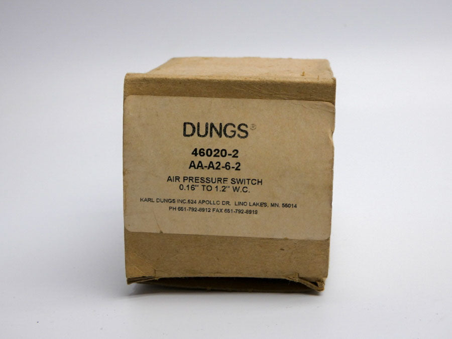DUNGS AA-A2-6-2 120VAC 5A 7PSI (AS IS) NSMP