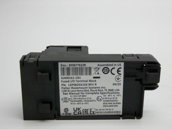 FISHER ROSEMOUNT KJ4001X1-CB1 12P0625X103 REV. R NSNP