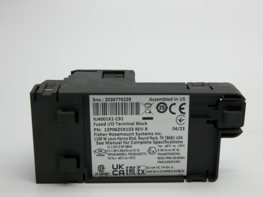 FISHER ROSEMOUNT KJ4001X1-CB1 12P0625X103 REV. R NSNP