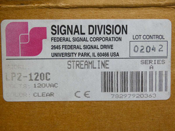 INDUSTRIAL SPARE PART LP2-120C SER. A 120VAC 0.06A NSMP
