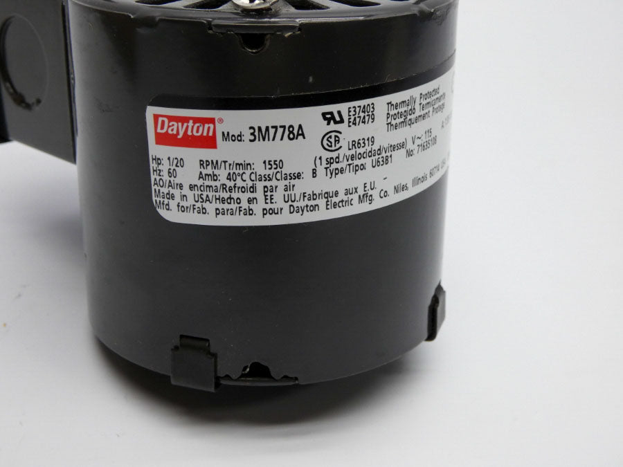 DAYTON 3M778A 115V NSMP