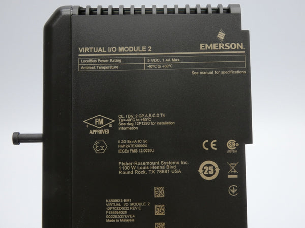 FISHER ROSEMOUNT KJ2006X1-BM1 12P7032X032 REV. D 5VDC 1.4A NSMP