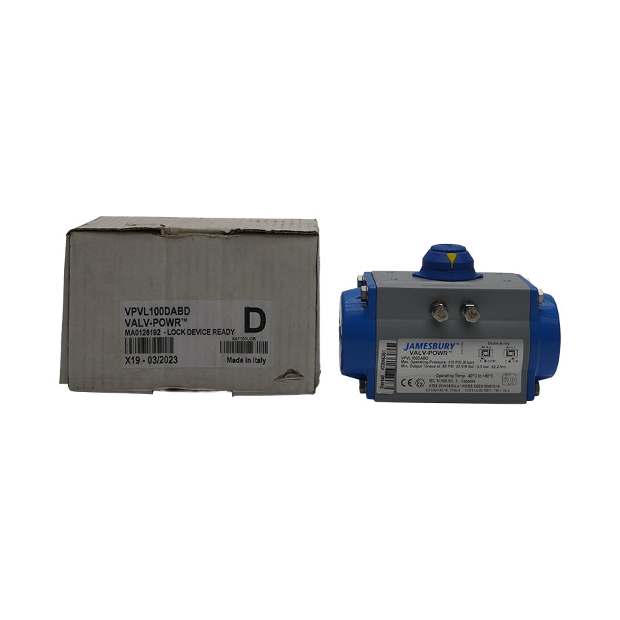 JAMESBURY VPVL100DABD 116PSI NSMP