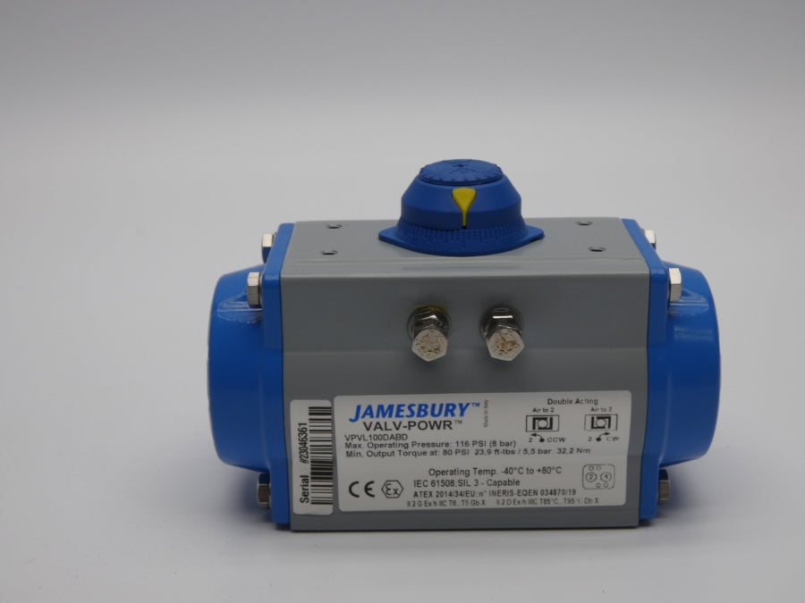 JAMESBURY VPVL100DABD 116PSI NSMP