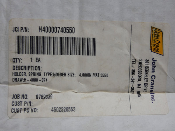 JOHN CRANE H40000740550 4" NSMP