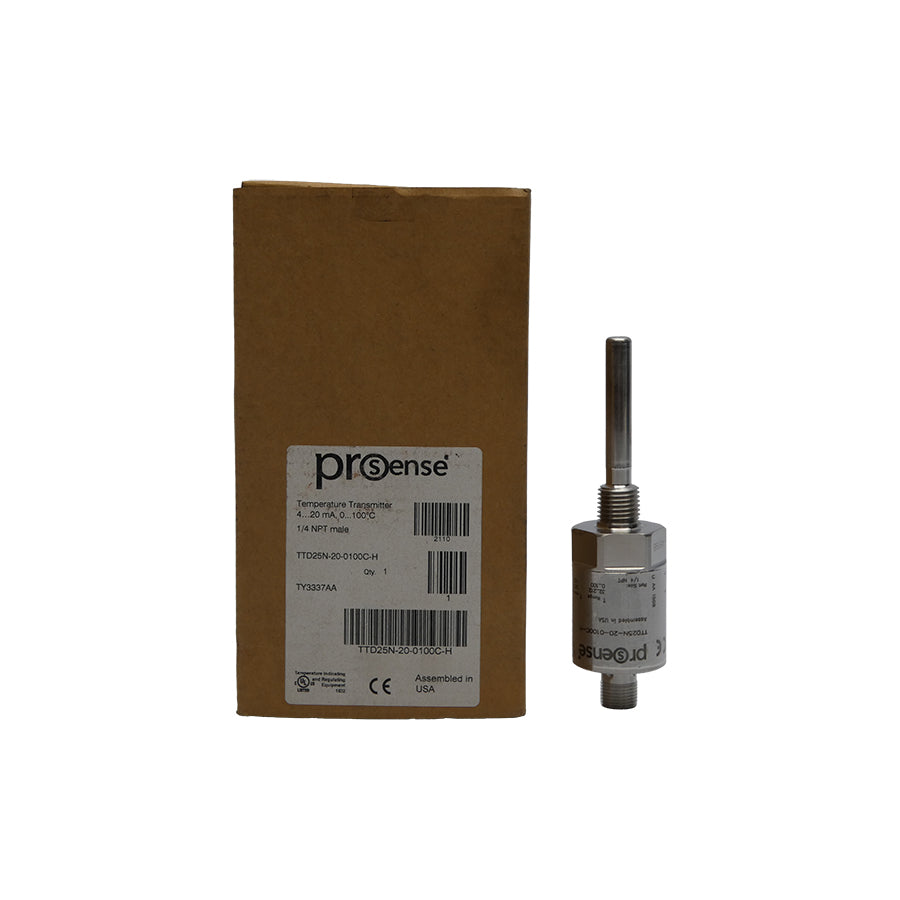 PROSENSE TTD25N-20-0100C-H 10-30VDC 1/4" NSMP