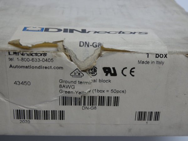 DINNECTORS DN-G8 (PKG OF 50) NSMP