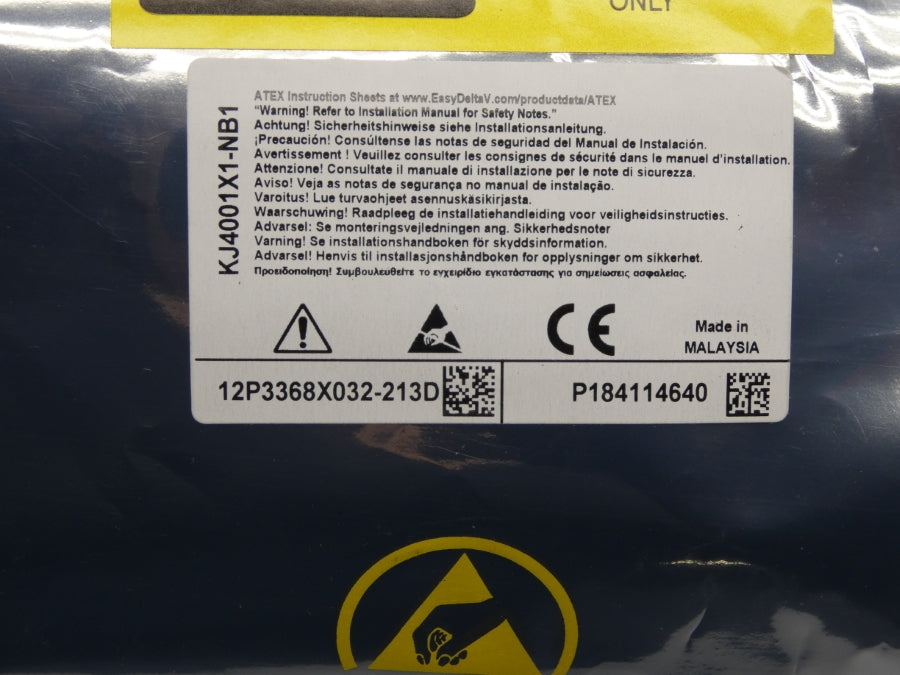 INDUSTRIAL SPARE PART KJ4001X1-NB1 12P3368X032 REV. H NSNP