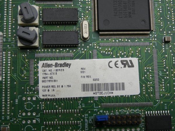 INDUSTRIAL SPARE PART 1784-KTX SER. B F/W 02 REV. M01 12V 1.75A UNMP
