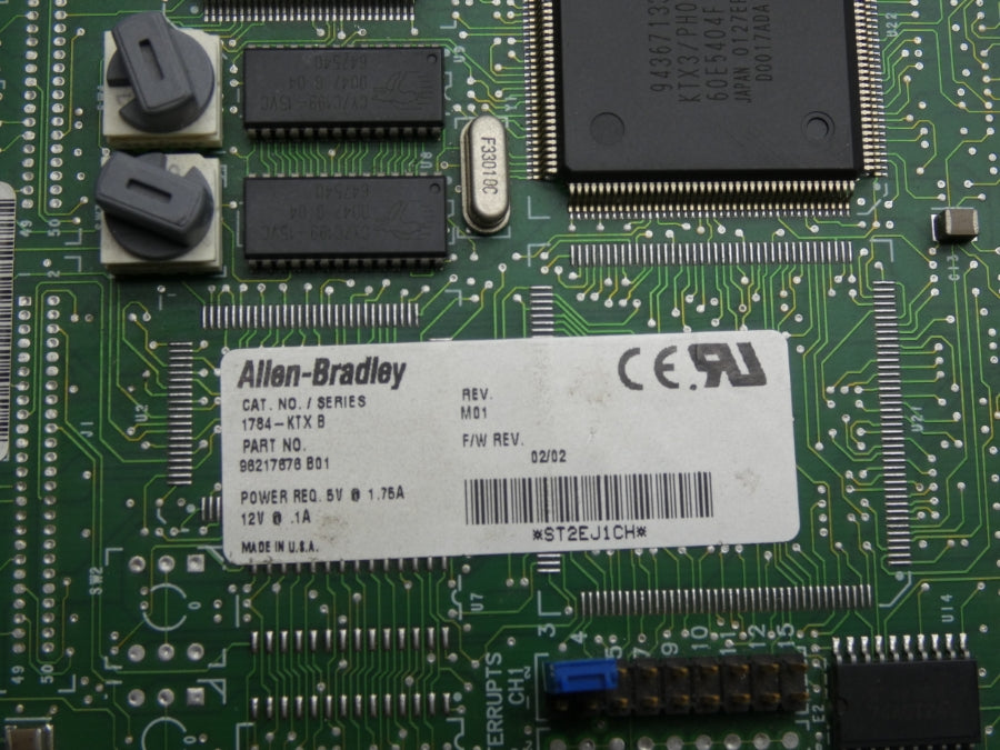 INDUSTRIAL SPARE PART 1784-KTX SER. B F/W 02 REV. M01 12V 1.75A UNMP