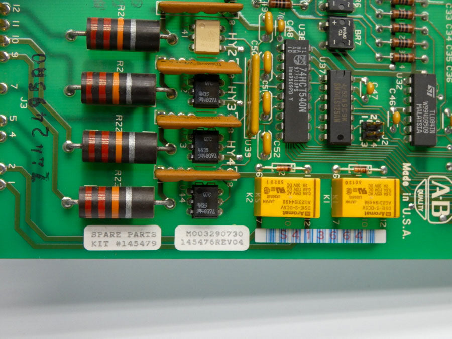 INDUSTRIAL SPARE PART 145479 145476 REV. 04 UNMP